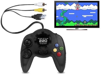 Plug N Play Controller with 220 Games