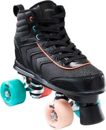 Oxelo By Decathlon 100 Jr Quad Roller Skates Black Quad Roller Skates Size Uk 13c Eu32 Uk Buy Oxelo By Decathlon 100 Jr Quad Roller Skates Black Quad