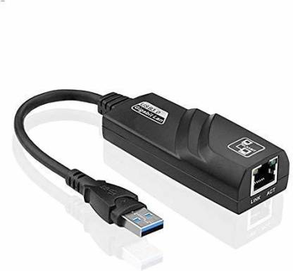microware USB 3.0 to Ethernet Adapter, Driver Free 10/100/1000 Mbps Network RJ45 LAN Wired Gigabit Ethernet Adapter for Windows 10, 8.1, 7, XP, Linux, Mac OS, Chrome OS USB Adapter