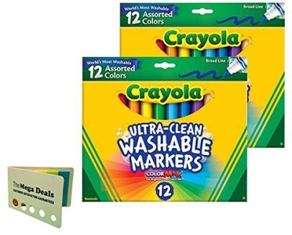 Crayola 12 Ct Washable Markers 