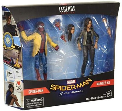 Homecoming Figurine Hasbro C3501 Marvel Legends Spider-Man 2 Pieces for sale online 