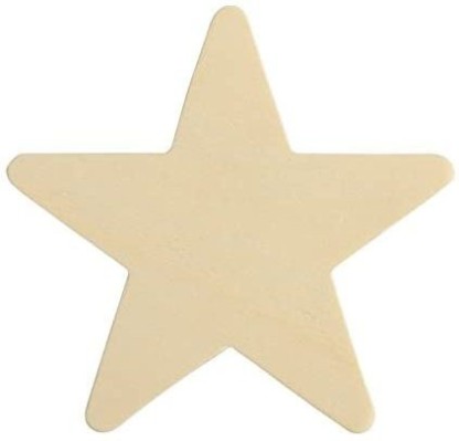 and July 4th Christmas by Woodpeckers Wood Star Cutouts 2 inch by 1/4 inch Pack of 25 Wooden Stars for Crafts 