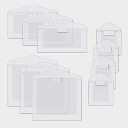 10/pk Scrapbook Photo Sleeve & Flap Sampler Pack by Creative Memories Memorabilia Pockets 