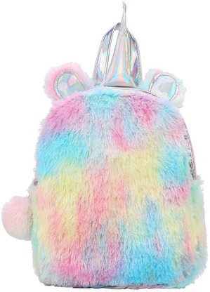 fur unicorn backpack
