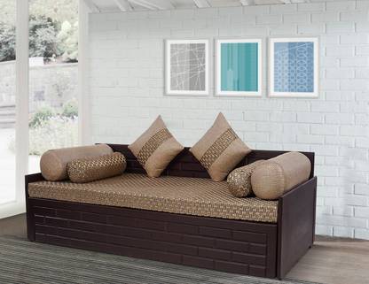 Arra Brick Sofa Bed Double Fabric In India At Flipkart Com Arra Brick Sofa Bed Double Fabric, Brown Cloth Sofa Bed