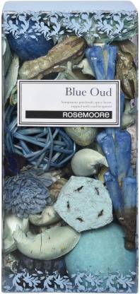 ROSeMOORe Multi Colour Blue Oud Box Scented Pot Pourri for Living Room, Washroom, Bedroom, Office Potpourri