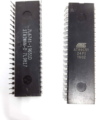 5PCS AT89S51-24PU AT89S51 Atmel Microcontroller DIP-40 NEW