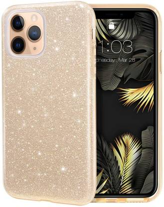 Vonzee Back Cover For Iphone 12 Pro Max Glitter Sparkle Bling Case Three Layer For Women Supports Wireless Charging Vonzee Flipkart Com