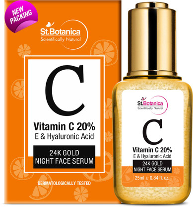 clean botanica face serum vitamin c