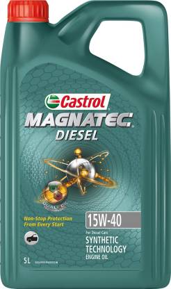 Castrol Magnatec Diesel 15W-40 API SN Part Synthetic Synthetic Blend Engine Oil Price in India - Castrol Magnatec 15W-40 API SN Part Synthetic Synthetic Blend Engine online at
