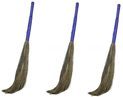 Fiskars QuikFit Multipurpose Broom All Purpose Broom Broom Tool Head Garden 26 cm 