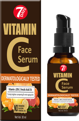 7 days face serum