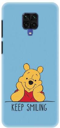 NDCOM Back Cover for Redmi Note 9 Pro Max Keep Smiling Printed