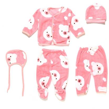 Adriel Bringing Joy Presents New Born Baby Winter Wear Keep Warm Baby Clothes 5pcs Buy Baby Care Combo In India Flipkart Com