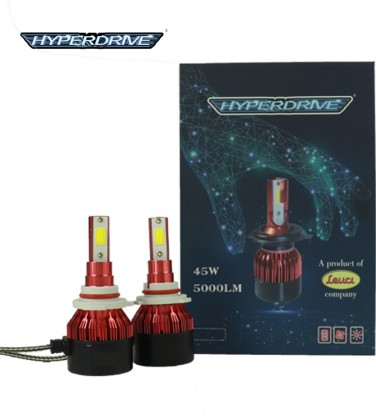 9600LM 300% Brighter LED Low High Beam Bulbs Halogen Replacement 6500K Cool White Fahren 9005/HB3 LED Headlight Bulbs 