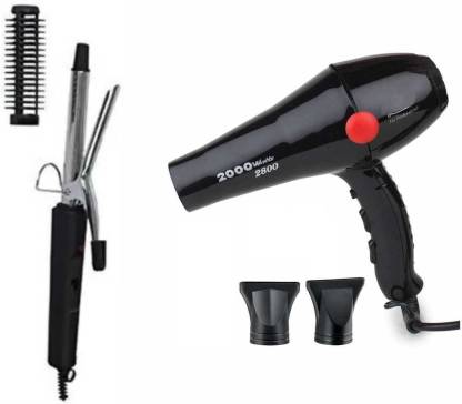 Leplion Combo Kit 2000W Professional Stylish Hair Dryers For Womens And Men  Hot And Cold Dryer with Thin Styling Nozzler, Blow Dry, Hot & Cold Air, Hair  Dryer For Women's Price in