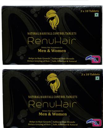 Renuhair Natural Hair Fall Control Tablets (Pack Of 2) - Price in India, Buy Renuhair Natural Hair Fall Control Tablets (Pack Of 2) Online In India, Reviews, Ratings & Features Renuhair Natural Hair Fall Control Tablets (Pack Of 2) - Price in India, Buy Renuhair Natural Hair Fall Control Tablets (Pack Of 2) Online In India, Reviews, Ratings & Features