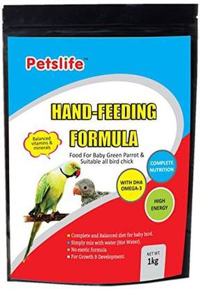 Jj Feeds Parrot Budgies Love Birds Hand Feeding Formula Fruit Oats Nuts Tropical Fruit Rice Vegetable 1 Kg Dry New Born Young Bird Food Price In India Buy Jj Feeds Parrot Budgies Love