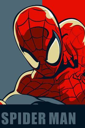 SPIDER MAN Waterproof Vinyl Sticker Poster || can2144 Fine Art Print - Art & Paintings posters in India - Buy art, film, design, movie, music, nature and educational paintings/wallpapers at SPIDER MAN Waterproof Vinyl Sticker Poster || can2144 Fine Art Print - Art & Paintings posters in India - Buy art, film, design, movie, music, nature and educational paintings/wallpapers at