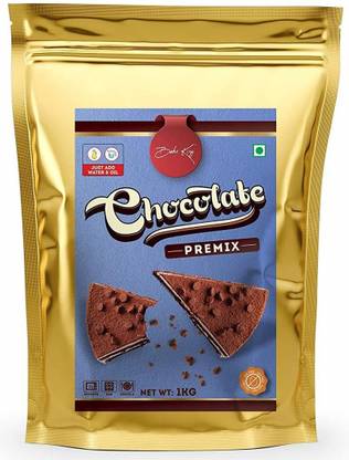 Bake King Chocolate Cake Premix Powder 1000g Eggless Chocolate Cake Premix Mixture For Cooking At Home
