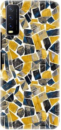 NDCOM Back Cover for VIVO Y20 Cool Tiles Texture Printed ...