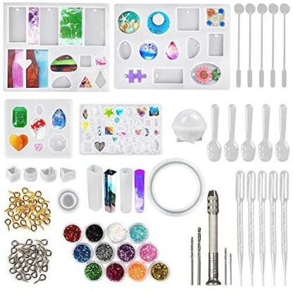 Epoxy DIY Crafts Silicone Mould Casting Mold Jewelry Making Tools Resin Molds