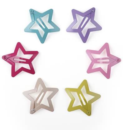 Arendelle 6 Colourful Hair Pins in Star Shape for Girls [AHA039] Tic Tac  Clip Price in India - Buy Arendelle 6 Colourful Hair Pins in Star Shape for  Girls [AHA039] Tic Tac