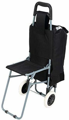 Minso Foldable Shopping Trolley Bag 