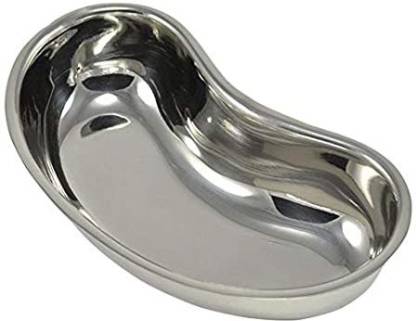 PrimeSurgicals Premium Stainless Steel Kidney Tray (300mm (12")) Reusable Medical Tray