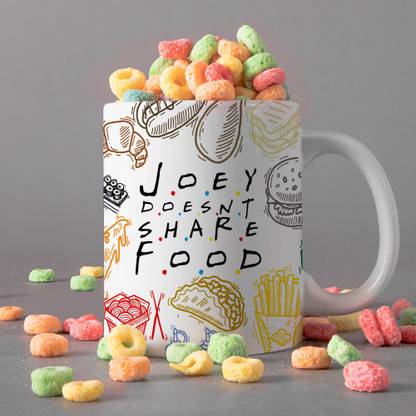 Crazy Corner Joey Doesn't Share Food Printed Ceramic Friends TV Series Coffee for Friend/Best Friend for Birthday/Friendship Day (White, 350 ml) Ceramic Coffee Mug Price in India - Buy Crazy Corner Joey Crazy Corner Joey Doesn't Share Food Printed Ceramic Friends TV Series Coffee for Friend/Best Friend for Birthday/Friendship Day (White, 350 ml) Ceramic Coffee Mug Price in India - Buy Crazy Corner Joey
