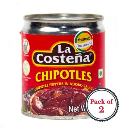Chipotle Chiles In Adobo Sauce La Costena Chipotle Peppers In Adobo Sauce Pack Of 2 Dip Price In India Buy La Costena Chipotle Peppers In Adobo Sauce Pack Of 2 Dip Online At Flipkart Com