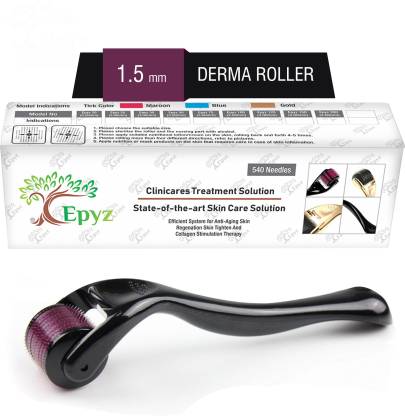 Epyz Derma Roller Cosmetic Micro Needling Instrument with 540 Needles for  Acne, Skin, Hair Loss, With Storage Case [ Pack Of 1 , Pink ,  ]: Buy  Epyz Derma Roller Cosmetic