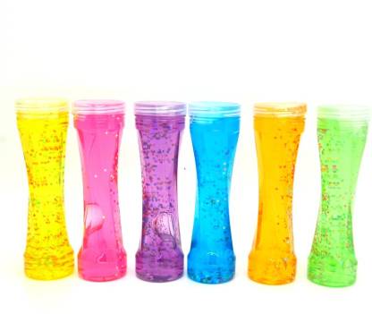 6Pcs/Set Colorful Fruit Slime Toy Crystal Mud Fluffy Polymer Clay Plasticin Brf