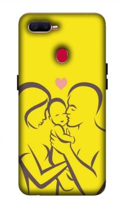 LUCKY  Back Cover for REALME U1 ( mom dad wallpaper) PRINTED BACK  COVER - LUCKY  : 