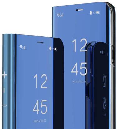 Scomble Flip Cover For Samsung Galaxy S Fe Luxury Mirror View Stand Flip Cover Scomble Flipkart Com
