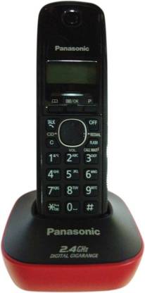 Panasonic KX-TG3411SXR Cordless Landline Phone