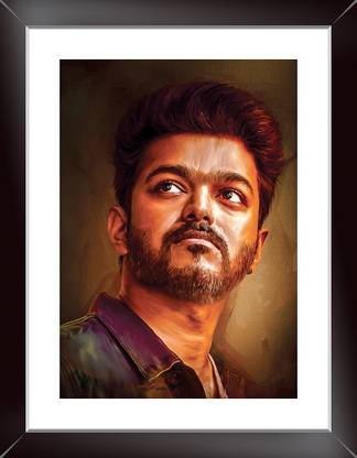 Vijay Photo Frame For Office And Room Size 13 5 X 10 5 Inch Box Multicolor Paper Print Personalities Posters In India Buy Art Film Design Movie Music Nature And Educational Paintings Wallpapers
