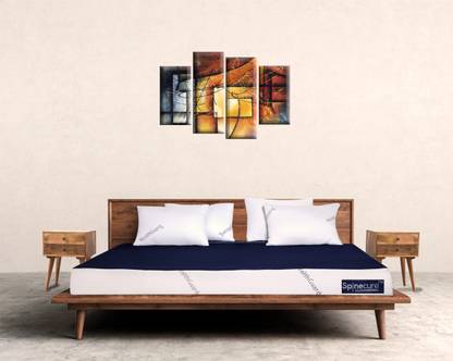 Spinecure Mattress Original Dual Feel Firm Medium Soft 78 X 72 5 Inches King Size Inch High Resilience Hr Foam In India Spinecure Mattress Original Dual Feel, Dual Mattress King Bed