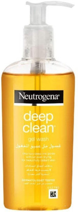 neutrogena deep clean gel wash