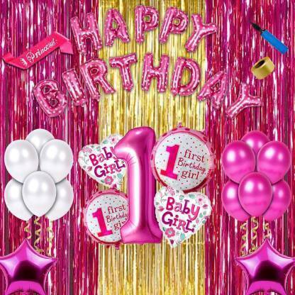 Anayatech Solid Baby Girl With Sash, How To Decorate Room For Birthday Girl
