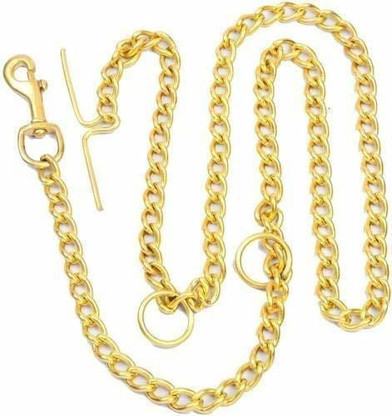 brass dog chain