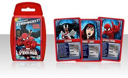 Top Trumps MARVEL ULTIMATE SPIDERMAN SUPER DELUXE TRADING CARD GAME ,  COLLECTIBLE, RARE, GREAT FOR GIFTS - MARVEL ULTIMATE SPIDERMAN SUPER DELUXE  TRADING CARD GAME , COLLECTIBLE, RARE, GREAT FOR GIFTS .