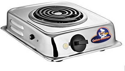 electric coil stove wattage