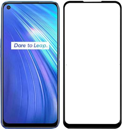 NKCASE Edge To Edge Tempered Glass for Realme 7i