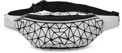 fanny pack silver