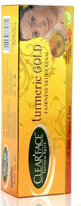 clear face turmeric gold cream