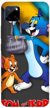 BYXIS Back Cover for Realme C25 Tom and jerry, Cartoon, Cartoon network,  Tom, Jerry - BYXIS : 
