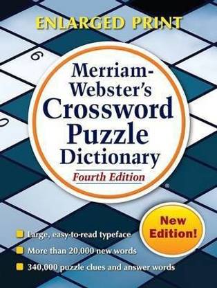 Merriam Webster's Crossword Puzzle Dictionary: Buy Merriam Webster's  Crossword Puzzle Dictionary by unknown at Low Price in India | Flipkart.com