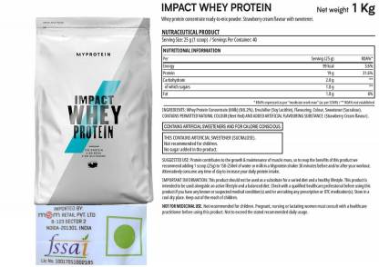 Myprotein Impact Whey Protein Protein Price in India - Buy Myprotein Impact Whey Protein Whey Protein online at Flipkart.com
