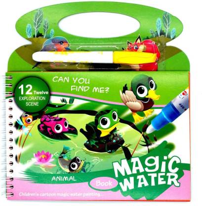 R H lifestyle Animal Magic Water Drawing Pad Doodle Book with Pen - Animal  Magic Water Drawing Pad Doodle Book with Pen . shop for R H lifestyle  products in India. 